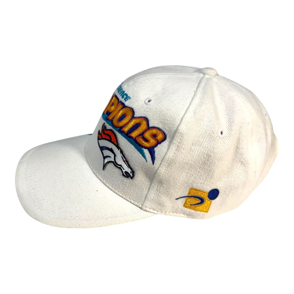 Vintage‎ Denver Broncos Hat/Cap StrapBack 1998 Champions NFL Football -OS - Picture 2 of 8
